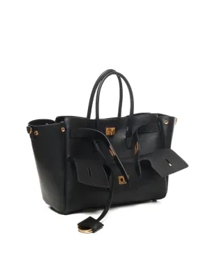 Balenciaga ベルエア レザー トートバッグ - サムネイル3