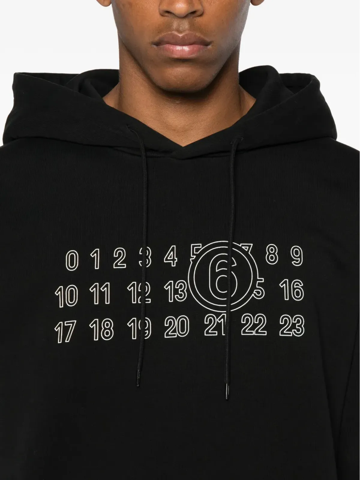 MM6 Maison Margiela 数字プリント・フーディ - 画像5