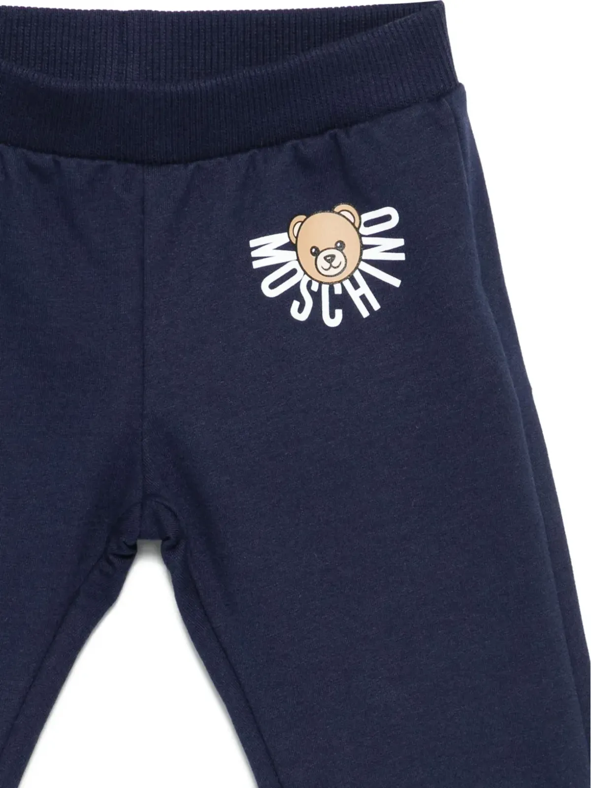 Moschino Kids ベアロゴ トラックパンツ - 画像3
