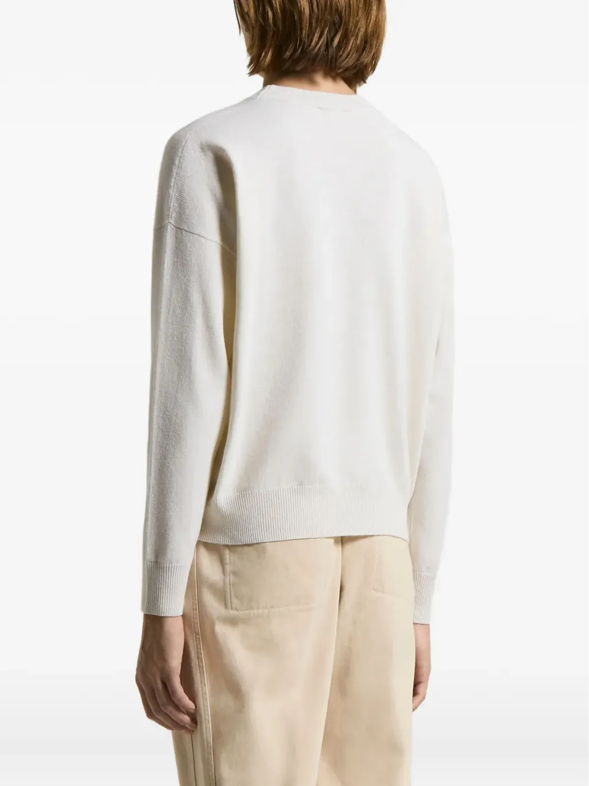 Peserico ディテーリング長袖セーター - White - 画像3