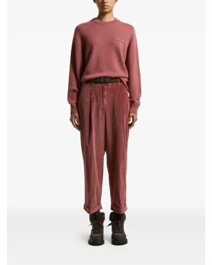 Peserico エンベリッシュドディテール クルーネック セーター（レッド） - サムネイル3