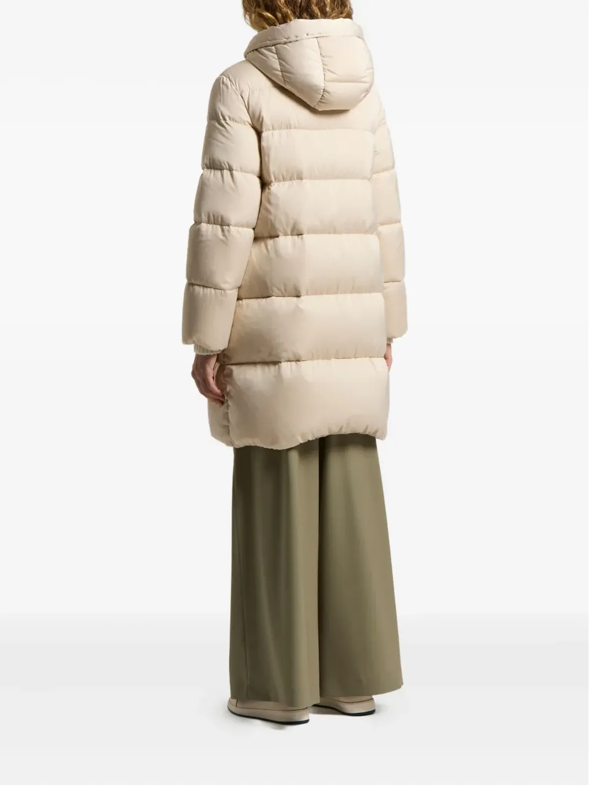 Peserico フード付きダウンコート - 画像3