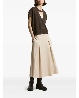 Peserico 斑点柄ショートスリーブカーディガン - サムネイル3