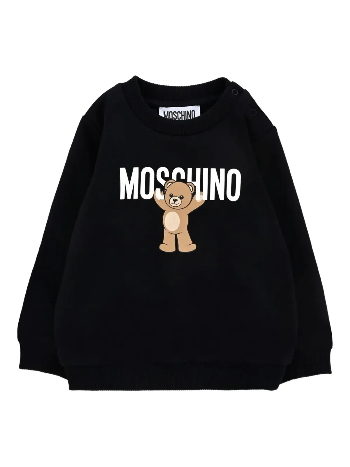 Moschino Kids ベアプリント クルーネック スウェットシャツ - 画像1