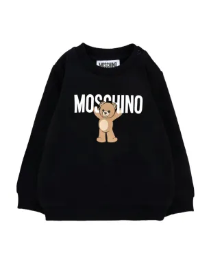 Moschino Kids ベアプリント クルーネック スウェットシャツ - サムネイル1