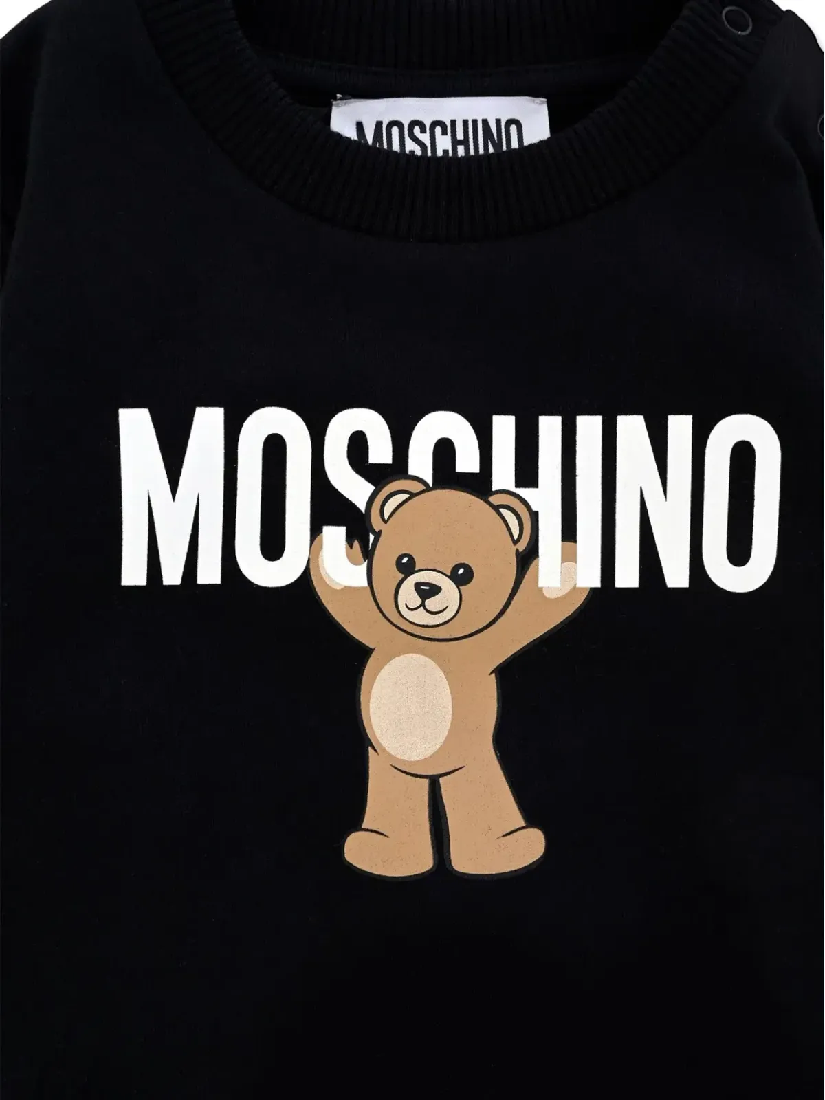 Moschino Kids ベアプリント クルーネック スウェットシャツ - 画像3
