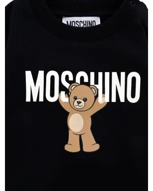 Moschino Kids ベアプリント クルーネック スウェットシャツ - サムネイル3