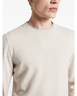 Peserico クルーネック カシミヤセーター - White - サムネイル4