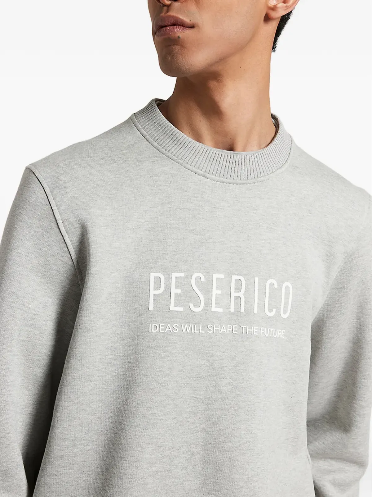 Peserico ロゴ刺繍 クルーネック スウェットシャツ - 画像4
