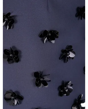 Semicouture 花モチーフ付きミニスカート - サムネイル3