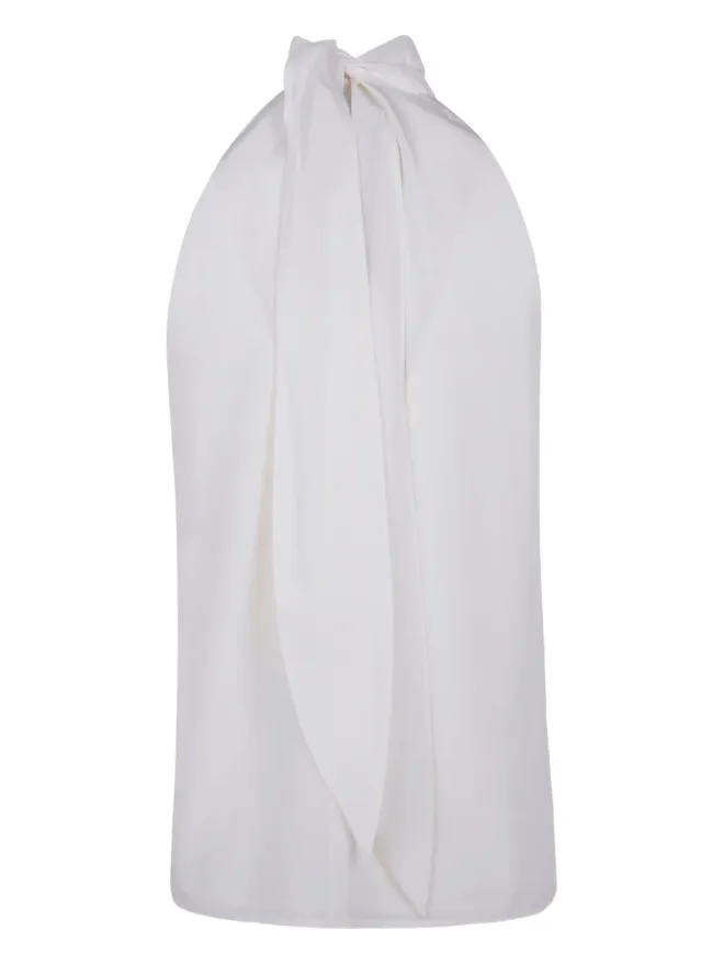 Max Mara Max Mara ホルターネック・シルクトップの商品画像