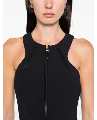 Elisabetta Franchi ジップフロントホルターネックジャンプスーツ - サムネイル5