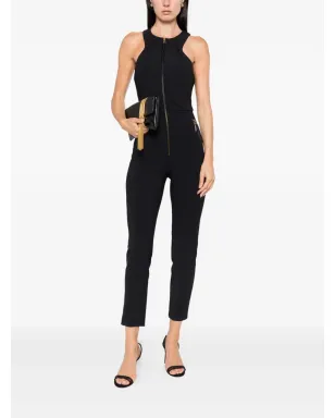 Elisabetta Franchi ジップフロントホルターネックジャンプスーツ - サムネイル2