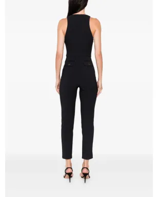 Elisabetta Franchi ジップフロントホルターネックジャンプスーツ - サムネイル4