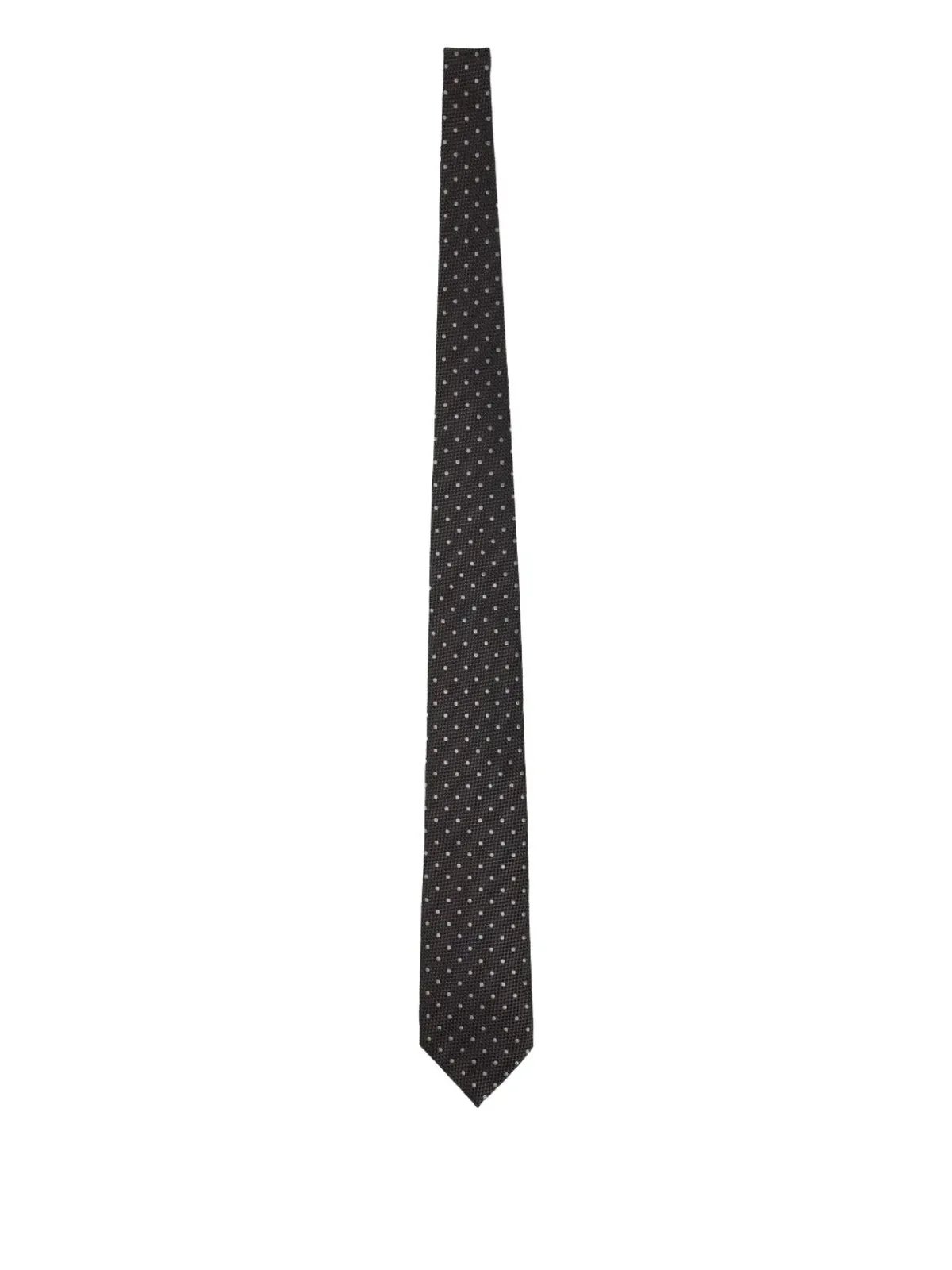 TOM FORD ドットプリントタイ - グレー - 画像1