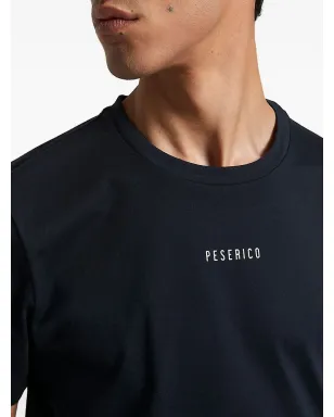 Peserico ロゴプリント クルーネック Tシャツ - サムネイル4