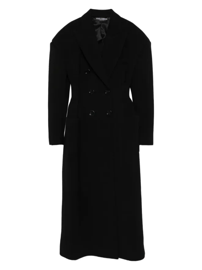 Dolce & Gabbana Pre-Owned Dolce & Gabbana Pre-Owned ダブルブレスト ミディコートの商品画像