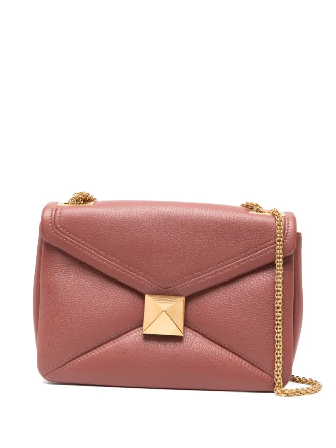 Valentino Garavani Pre-Owned Valentino Garavani Pre-Owned One Stud quilted shoulder bag - Pinkの商品画像