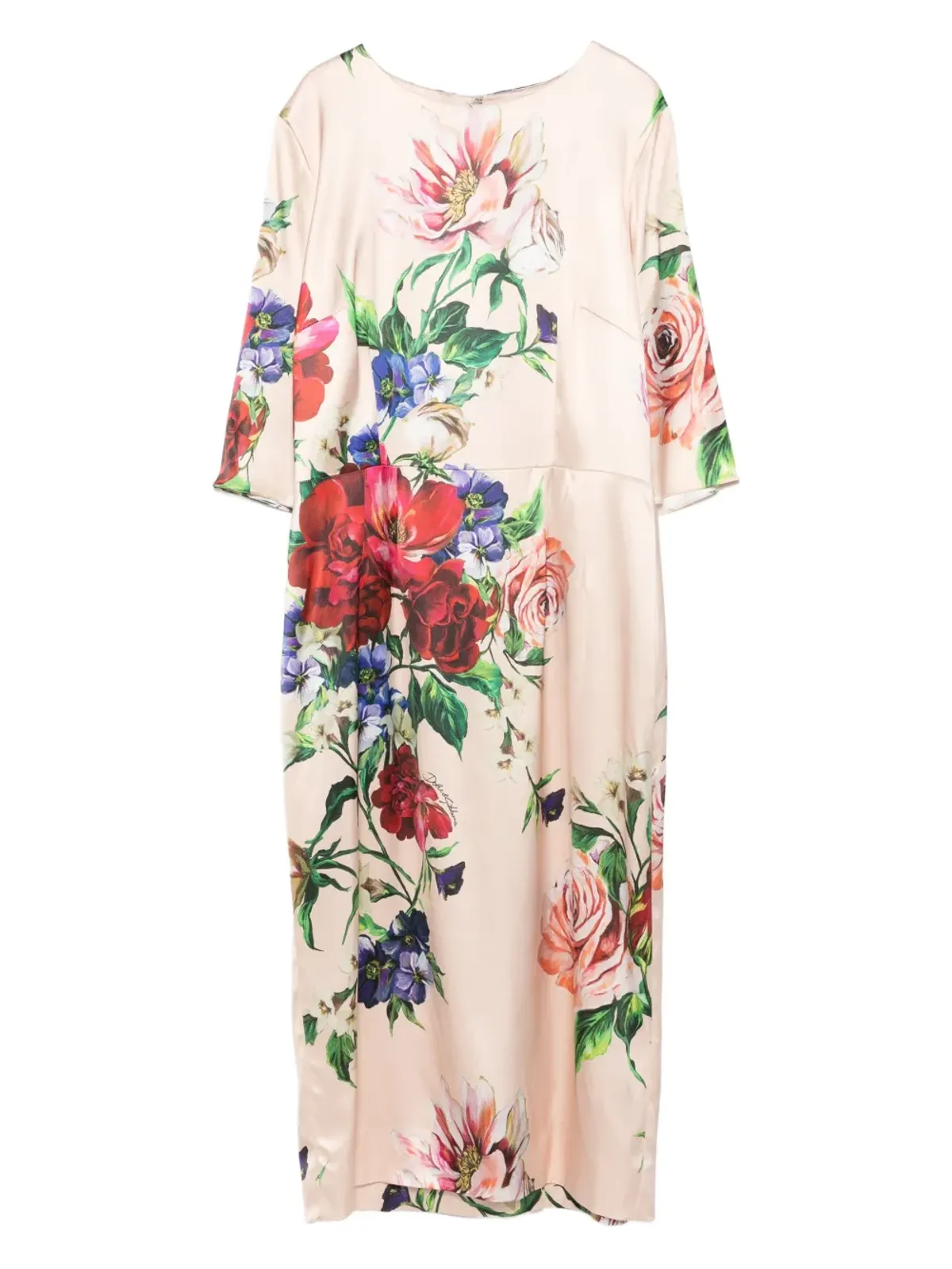 Dolce & Gabbana Pre-Owned floral-print dress - Pink - 画像1