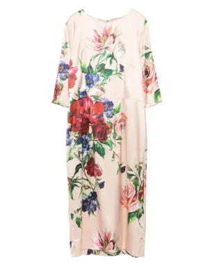Dolce & Gabbana Pre-Owned floral-print dress - Pink - サムネイル1