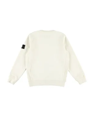 Stone Island Junior Compass-badge フリーススウェットシャツ - White - サムネイル2