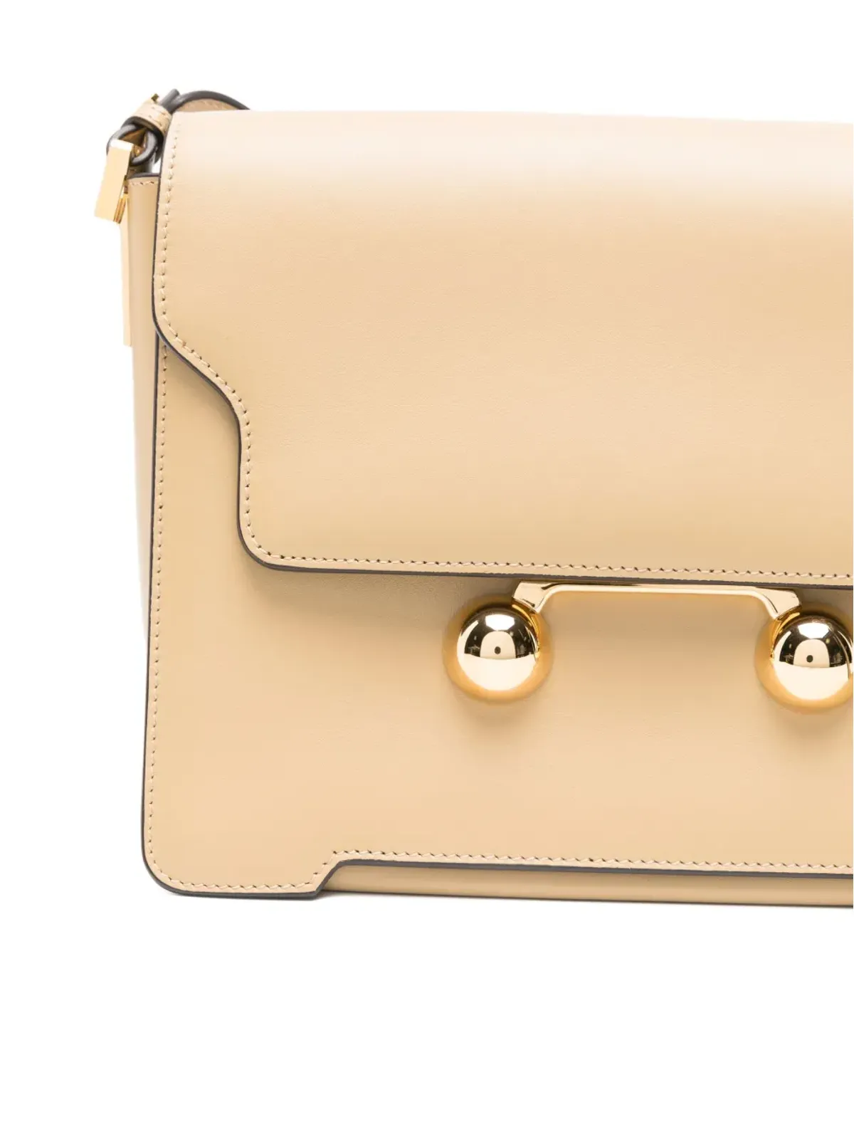 Marni Pre-Owned 2024 レザー ボールディテール クロスボディバッグ - Neutrals - 画像3