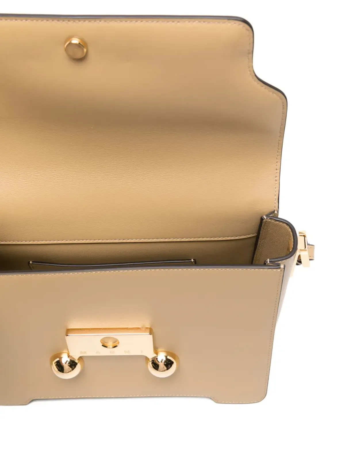 Marni Pre-Owned 2024 レザー ボールディテール クロスボディバッグ - Neutrals - 画像4