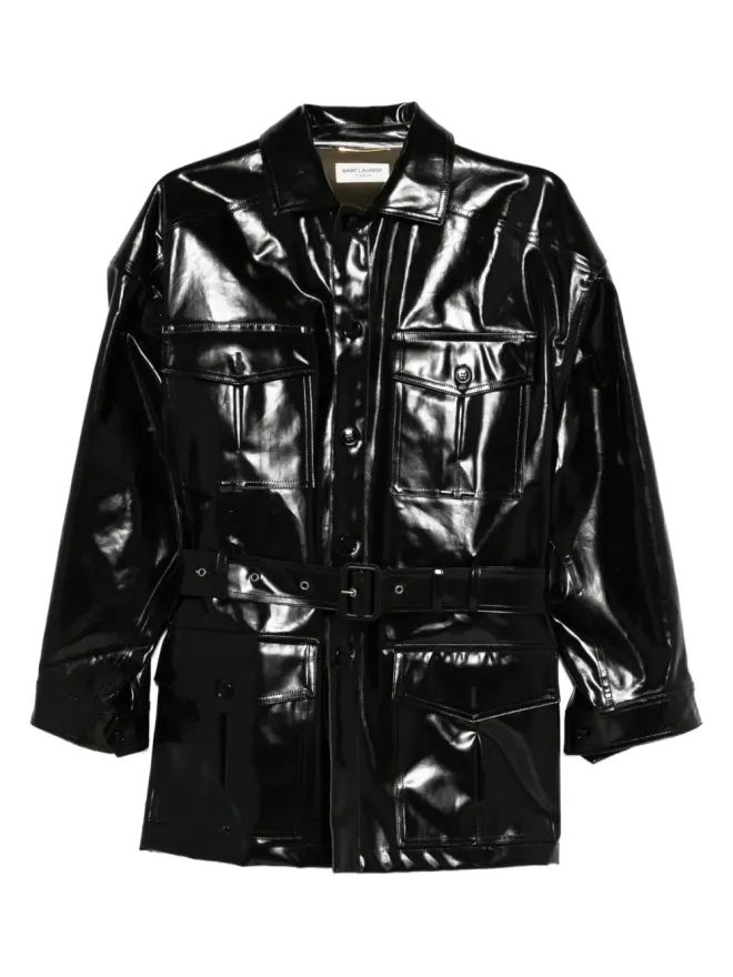 Saint Laurent Pre-Owned Saint Laurent Pre-Owned サハリエンヌジャケットの商品画像