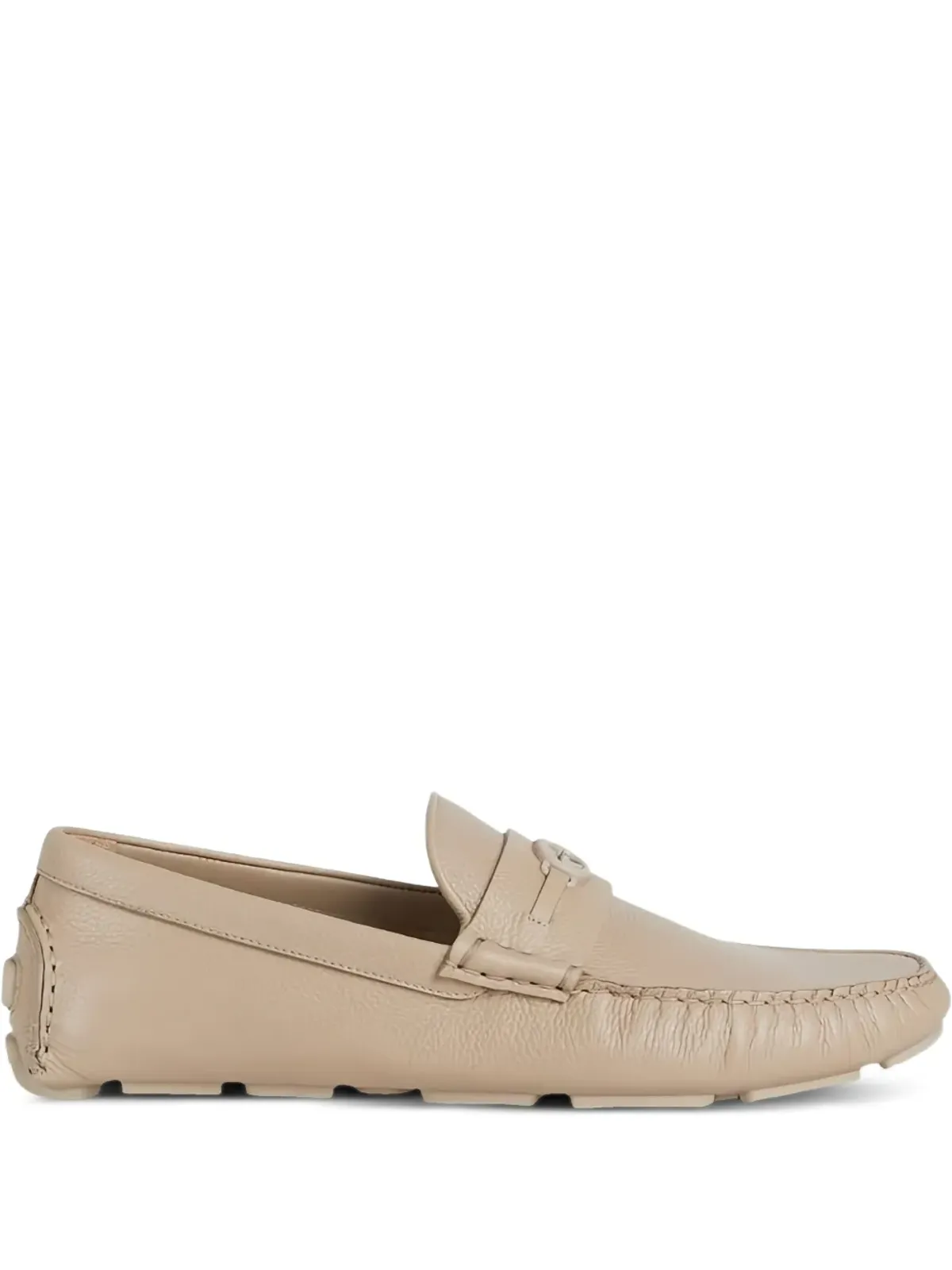 Gucci インターロッキングGロゴ レザー ローファー - Neutrals - 画像1