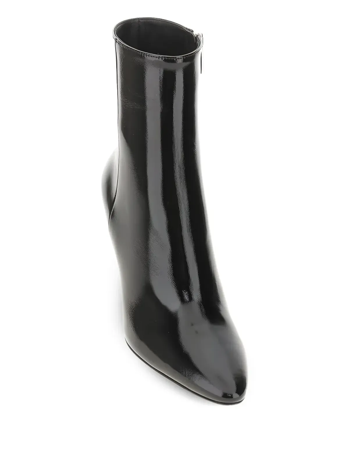 Gianvito Rossi パテントレザー スティレットブーツ - 画像2