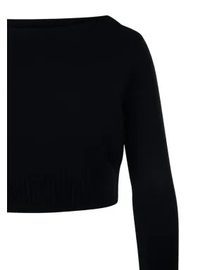Max Mara ボートネック クロップドセーター - サムネイル2