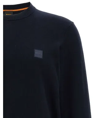 BOSS ロゴパッチ付き クルーネックセーター - サムネイル4