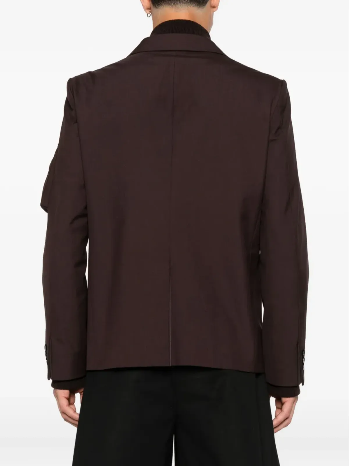 sacai ジップディテール ブレザー - 画像4