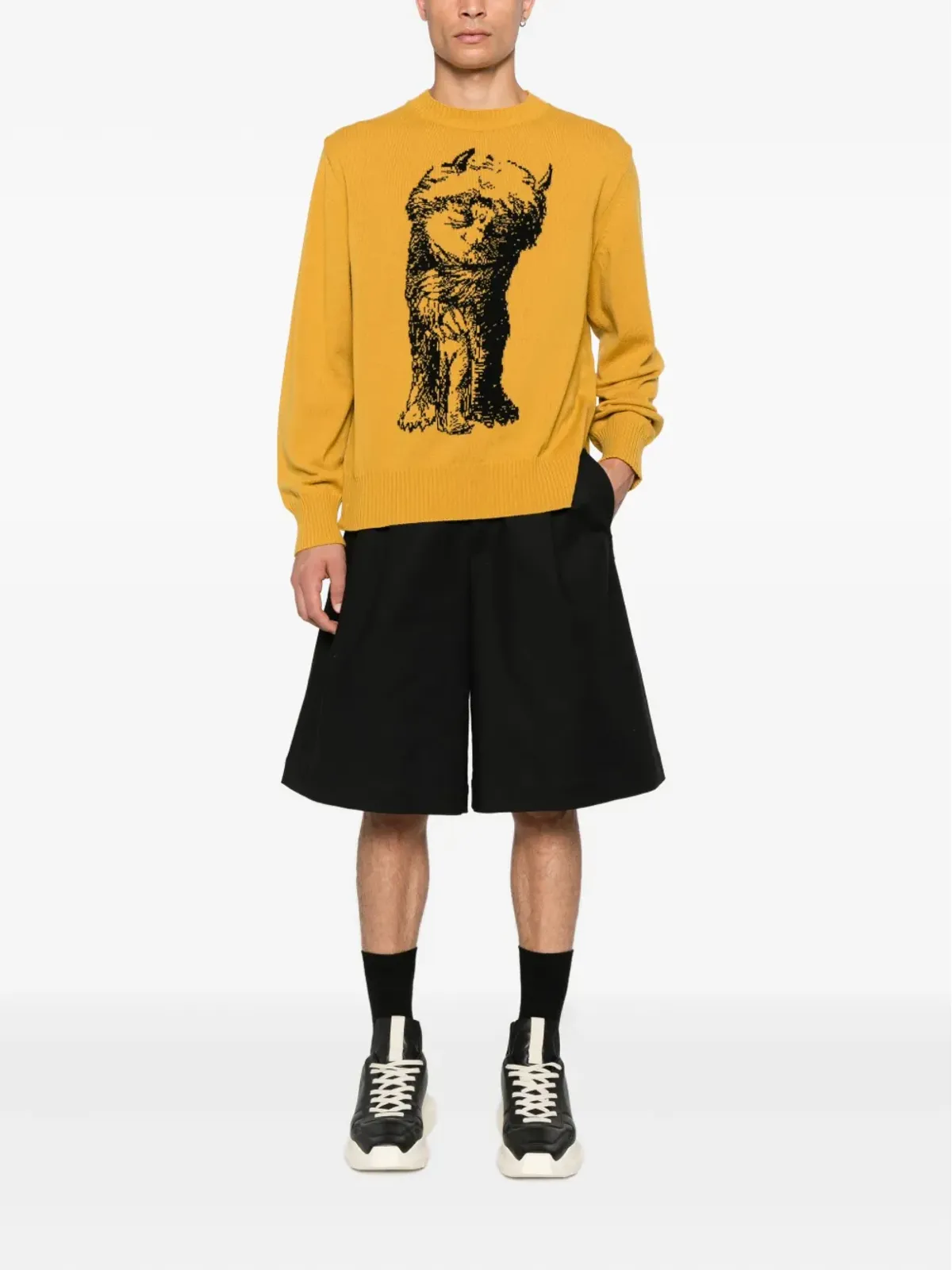 sacai Where The Wild Things Are クルーネックセーター - 画像2