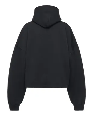 Balenciaga ロゴプレート付きコットンフーディー - サムネイル2