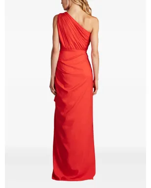 Tadashi Shoji ワンショルダーフリルドレス - サムネイル3