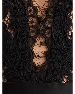 Tadashi Shoji レースパネル入りジャンプスーツ - サムネイル5