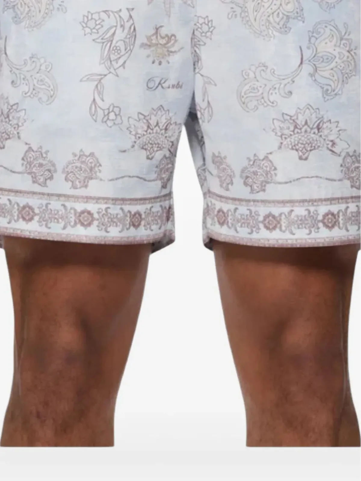 Ksubi エタニティ花柄プリント ウエストゴムショーツ - 画像5