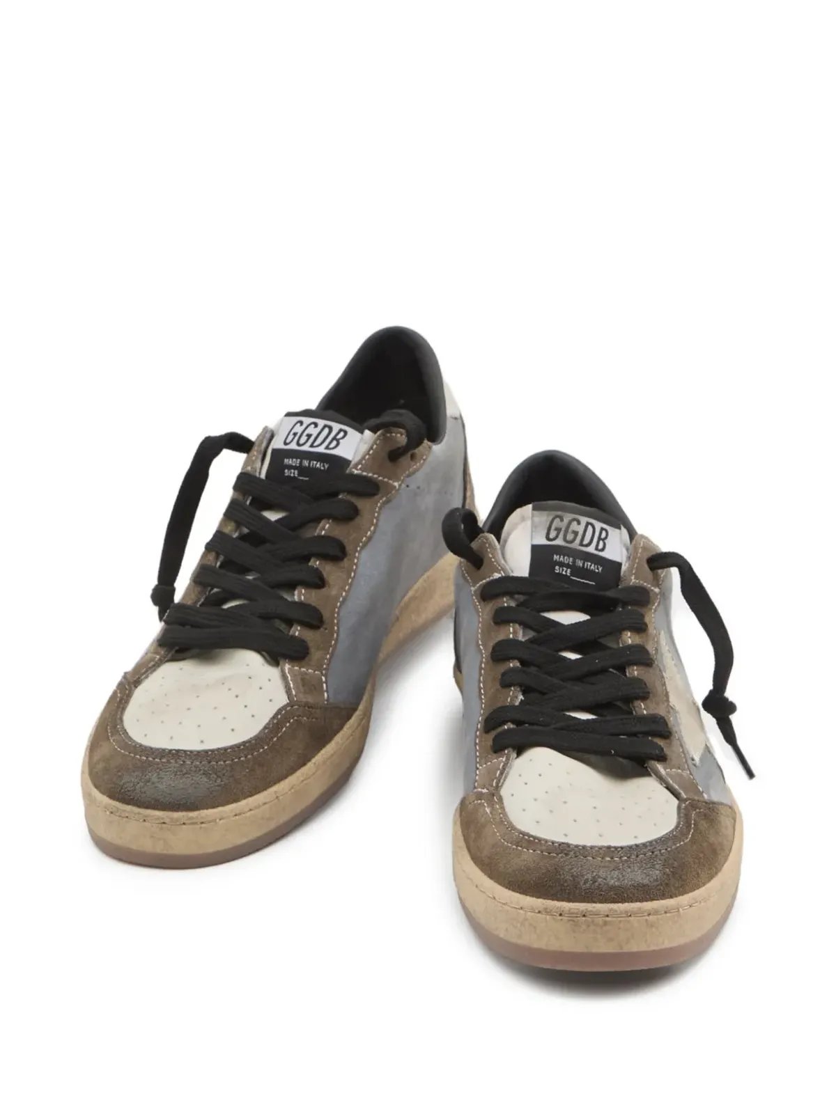 Golden Goose Ball Star スウェードスニーカー - グレー - 画像3