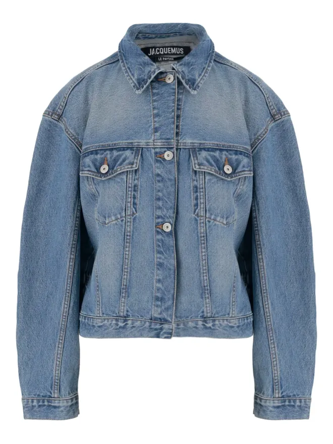 JACQUEMUS Jacquemus ベルト付きデニムジャケットの商品画像