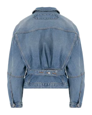 Jacquemus ベルト付きデニムジャケット - サムネイル2
