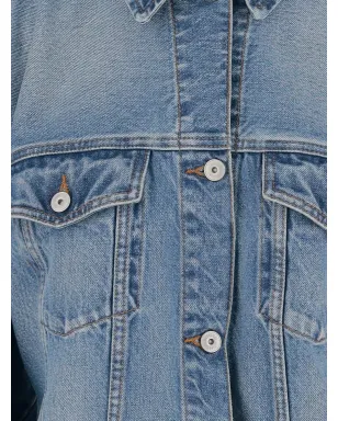 Jacquemus ベルト付きデニムジャケット - サムネイル3