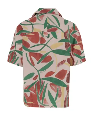 Jacquemus 抽象プリント コットン シャツ - ピンク - サムネイル2