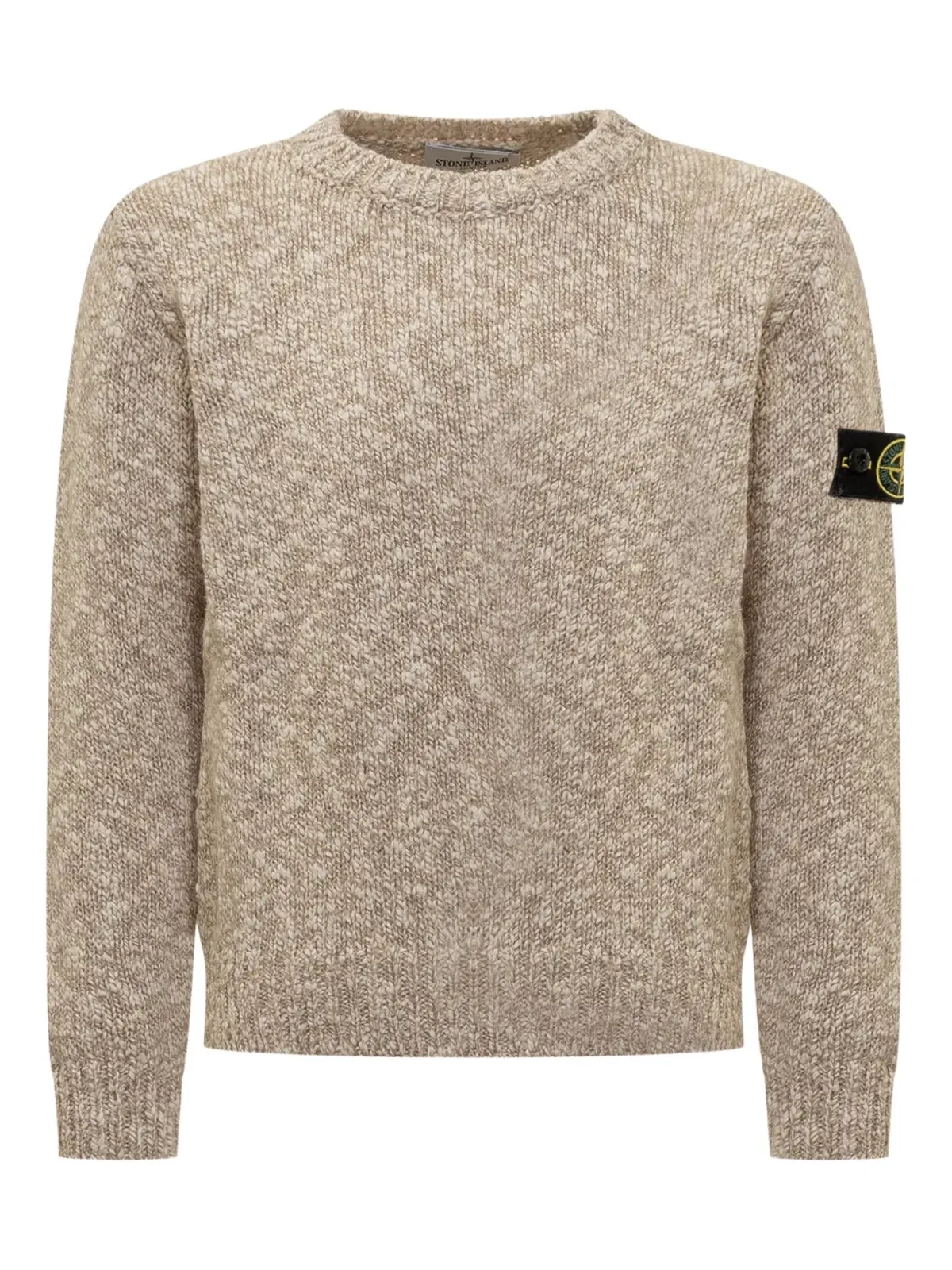 Stone Island Junior クルーネック パッチセーター - 画像1