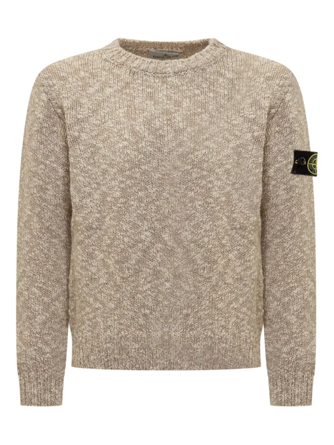 Stone Island Junior Stone Island Junior クルーネック パッチセーターの商品画像