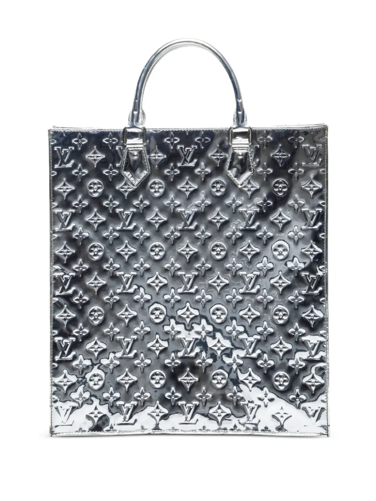 Louis Vuitton Pre-Owned ミロワール・サック・プラット レザー トートバッグ - シルバー - 画像1
