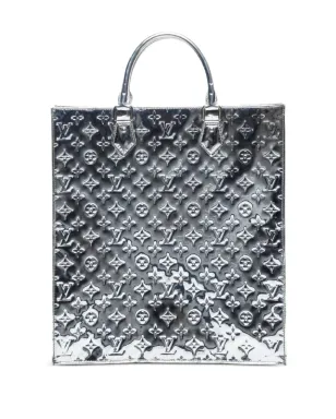 Louis Vuitton Pre-Owned ミロワール・サック・プラット レザー トートバッグ - シルバー - サムネイル1