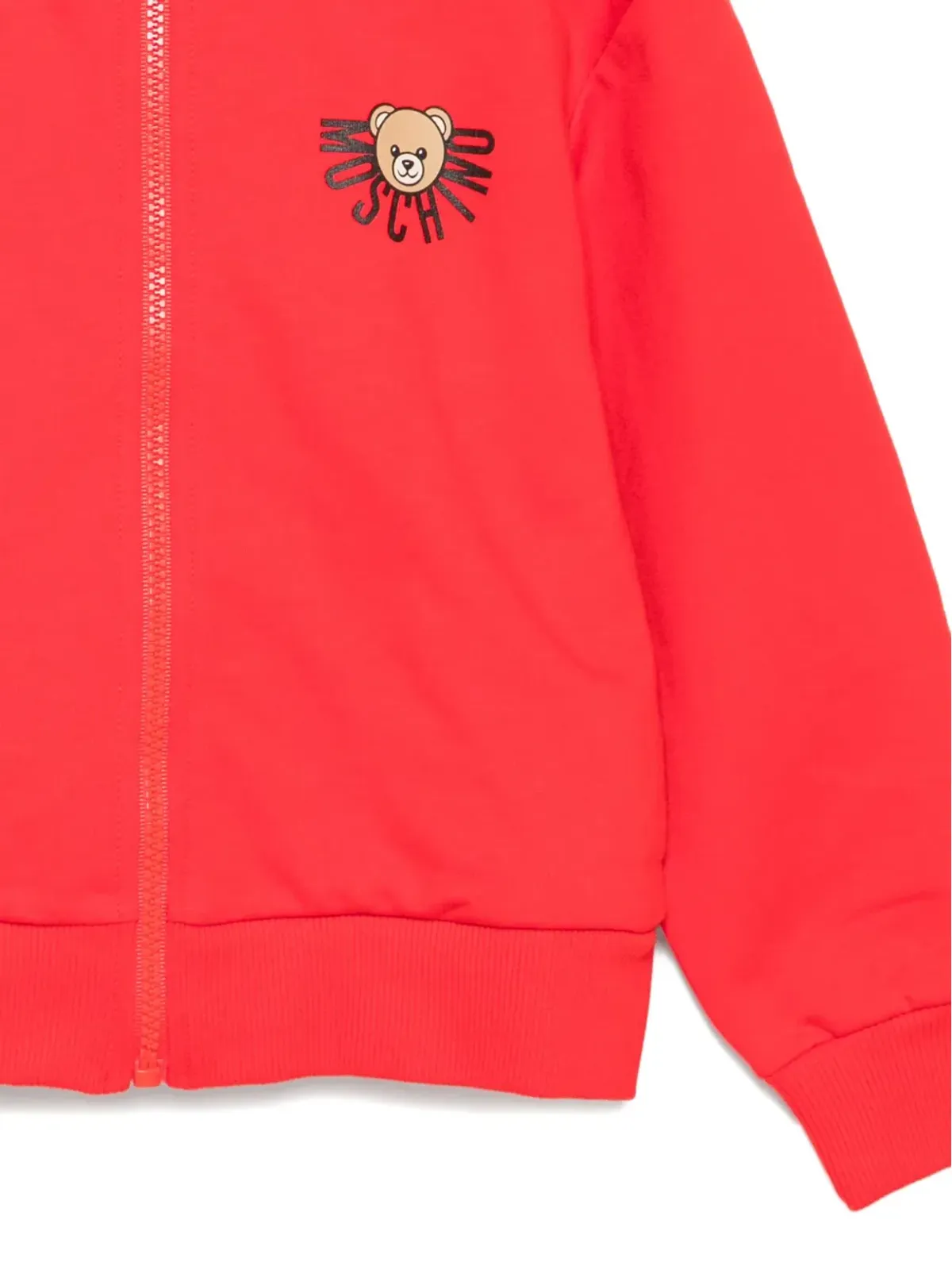 Moschino Kids テディベア ジップアップフーディ - 画像3