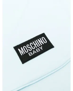 Moschino Kids テディベアロゴ ベビー毛布 - サムネイル2