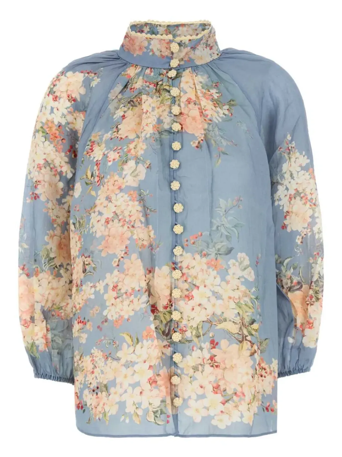 ZIMMERMANN Cascadian billow blouse - 画像1